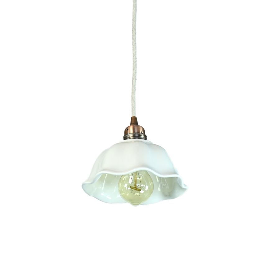 Bohemia-Design - Porcelanast viseči lestenec na tankem kablu 1xE27/60W/230V