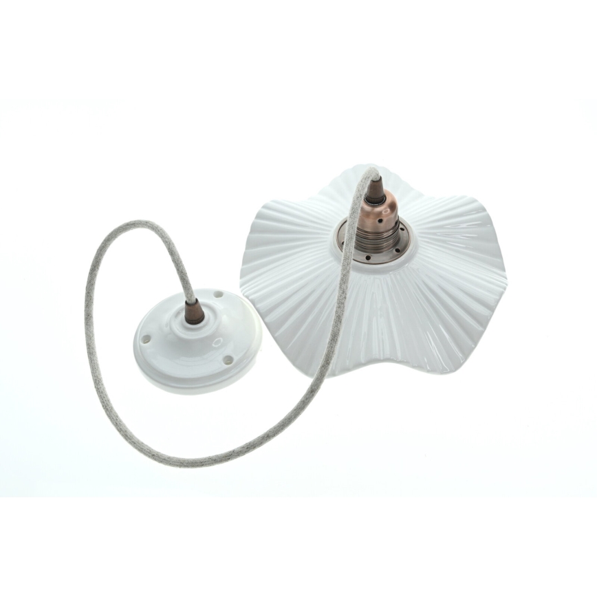Bohemia-Design - Porcelanski lestenec na vrvici 1xE27/60W/230V