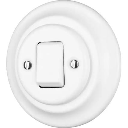 Bohemia-Design - Preprost bel porcelanast retro okvir