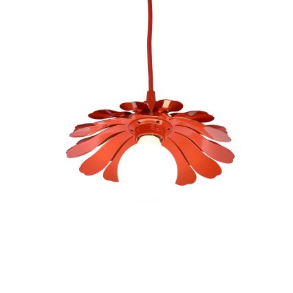 Bohemia-Design - Viseča svetilka na kablu 1xE27/60W/230V rdeča
