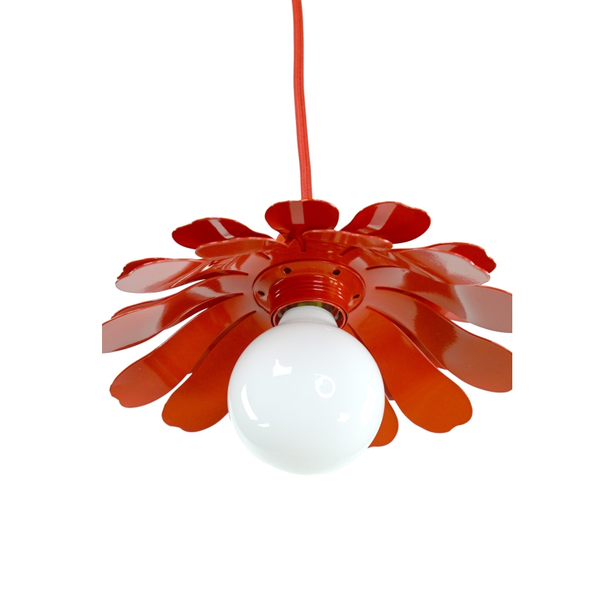 Bohemia-Design - Viseča svetilka na kablu 1xE27/60W/230V rdeča