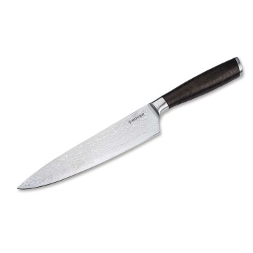 Böker - Damaskovski kuharski nož DAMAST 19,8 cm hrast