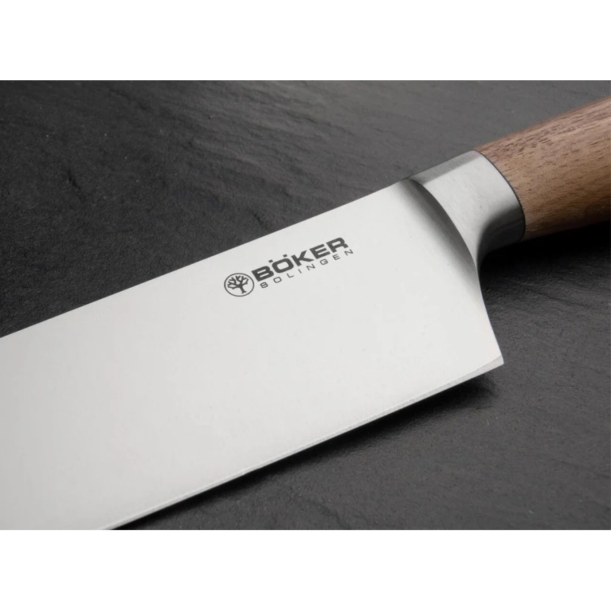 Böker - kuharski nož CORE 20,7 cm, ročaj iz oreha