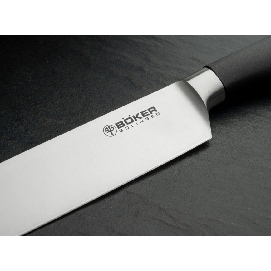Böker - Kuharski nož CORE PROFESSIONAL 21 cm v črni barvi