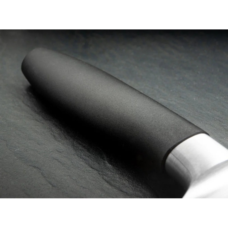 Böker - Kuhinjski nož santoku CORE PROFESSIONAL 16,5 cm črn