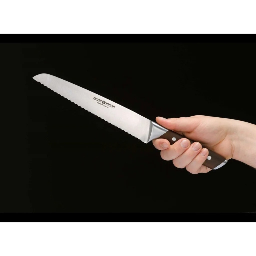 Böker - Kuhinjski nož za kruh FORGE WOOD 22 cm javor