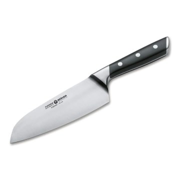 Böker - Kuhinjski santoku nož FORGE, 16 cm, v črni barvi
