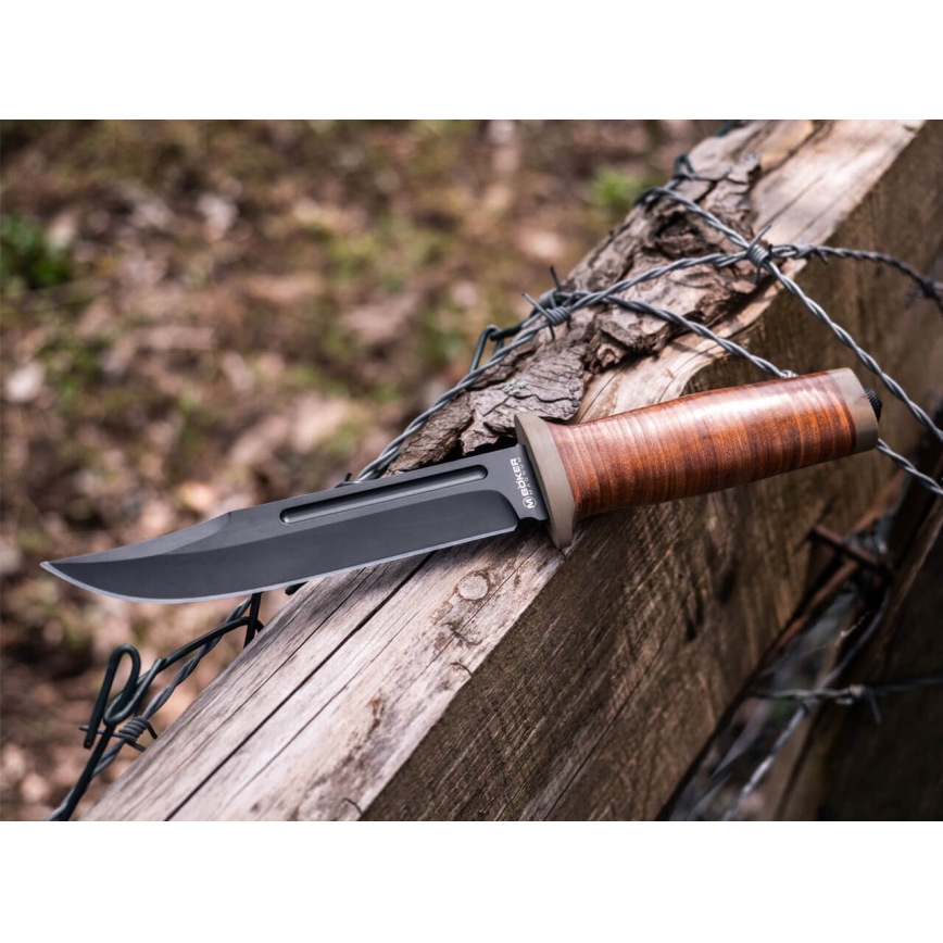 Böker - Nož s fiksnim rezilom Ranger Field Bowie 27 cm