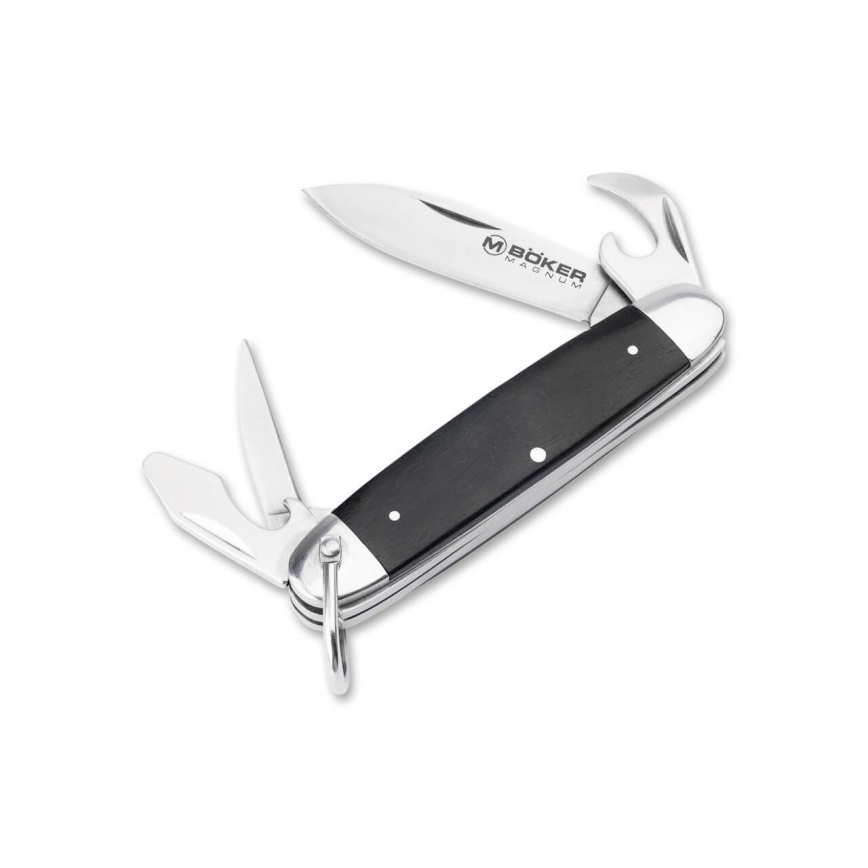 Böker - Večnamenski žepni nož Magnum Klasik Pocket Steel 16 cm/4 funkcij palisander