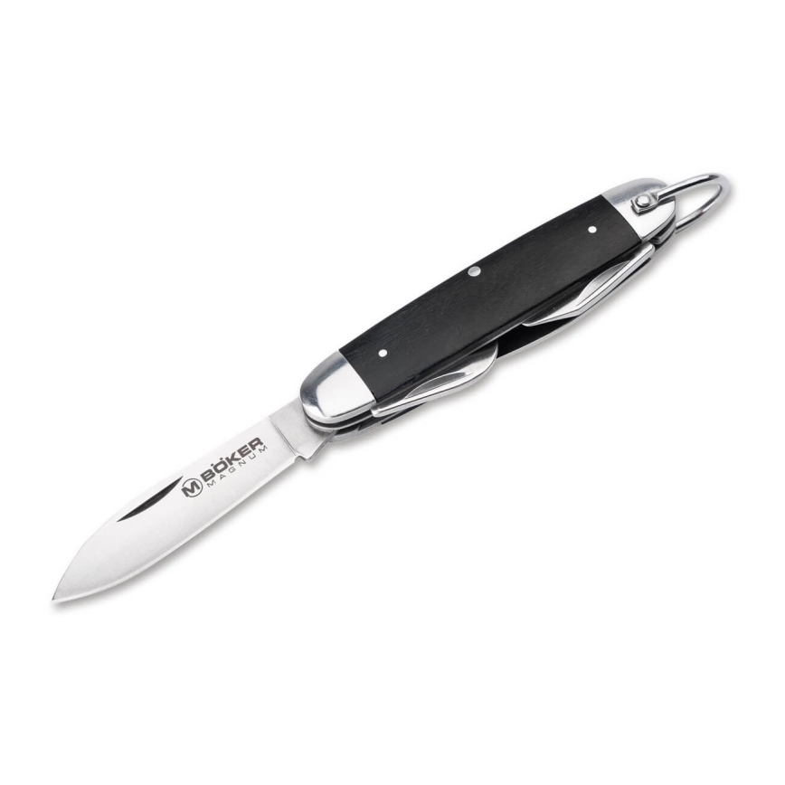 Böker - Večnamenski žepni nož Magnum Klasik Pocket Steel 16 cm/4 funkcij palisander