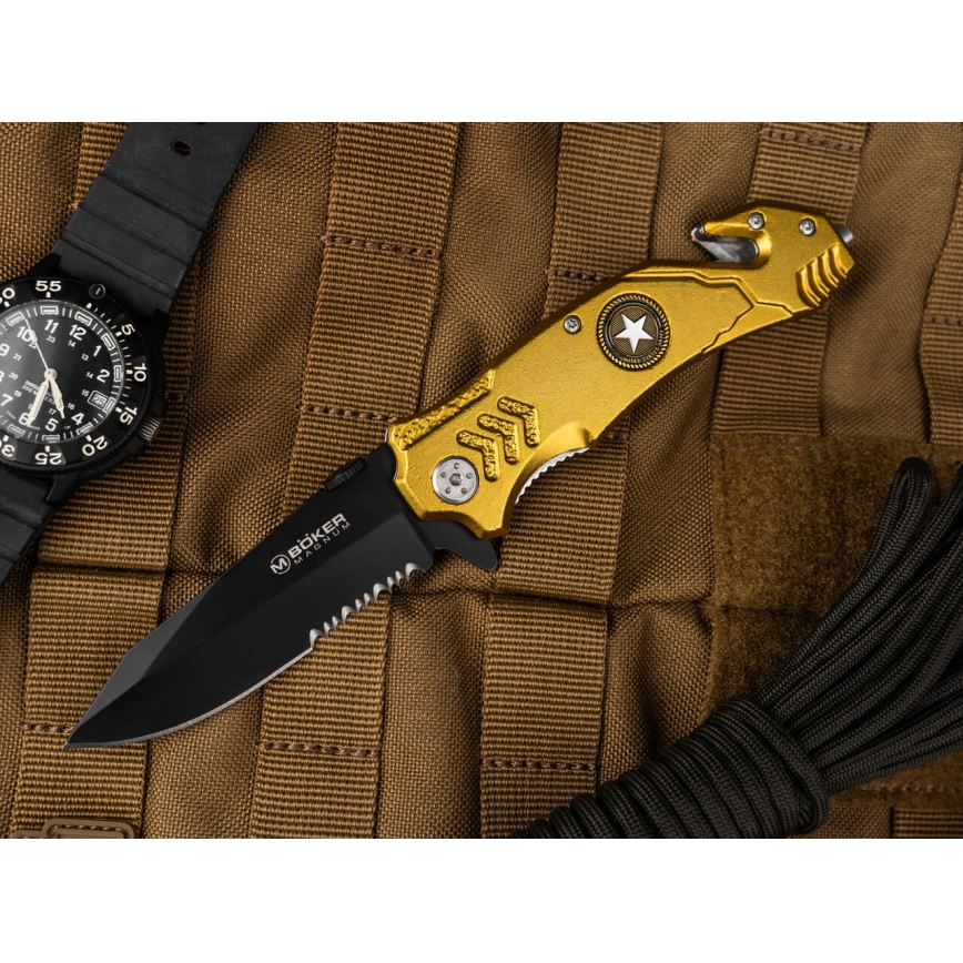 Böker - Žepni nož Magnum Army Rescue 21,9 cm