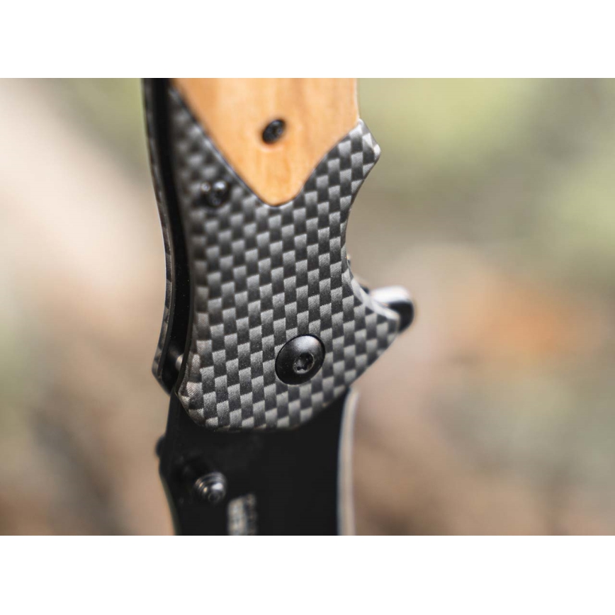 Böker - Žepni nož Magnum Blomkvist Olive 20,5 cm olivni les