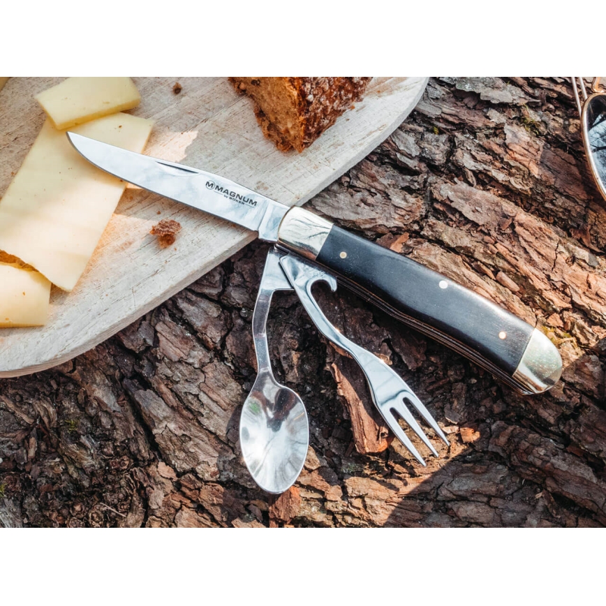 Böker - Žepni nož z jedilnim priborom Magnum Bon Appetite 18,7 cm pakka