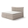 Boxspring postelja s vzmetnico in dodatnim ležiščem SOFIA 180x200 cm bež