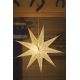 Božična dekoracija 1xE14/25W/230V pr. 60 cm siva