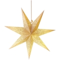 Božična dekoracija 1xE14/25W/230V pr. 60 cm zlata