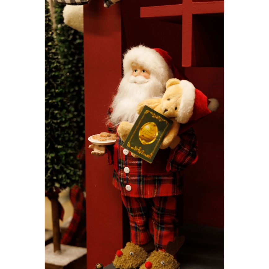 Božična dekoracija 46 cm Santa