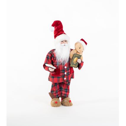 Božična dekoracija 46 cm Santa