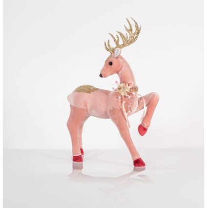 Božična dekoracija 47 cm jelen