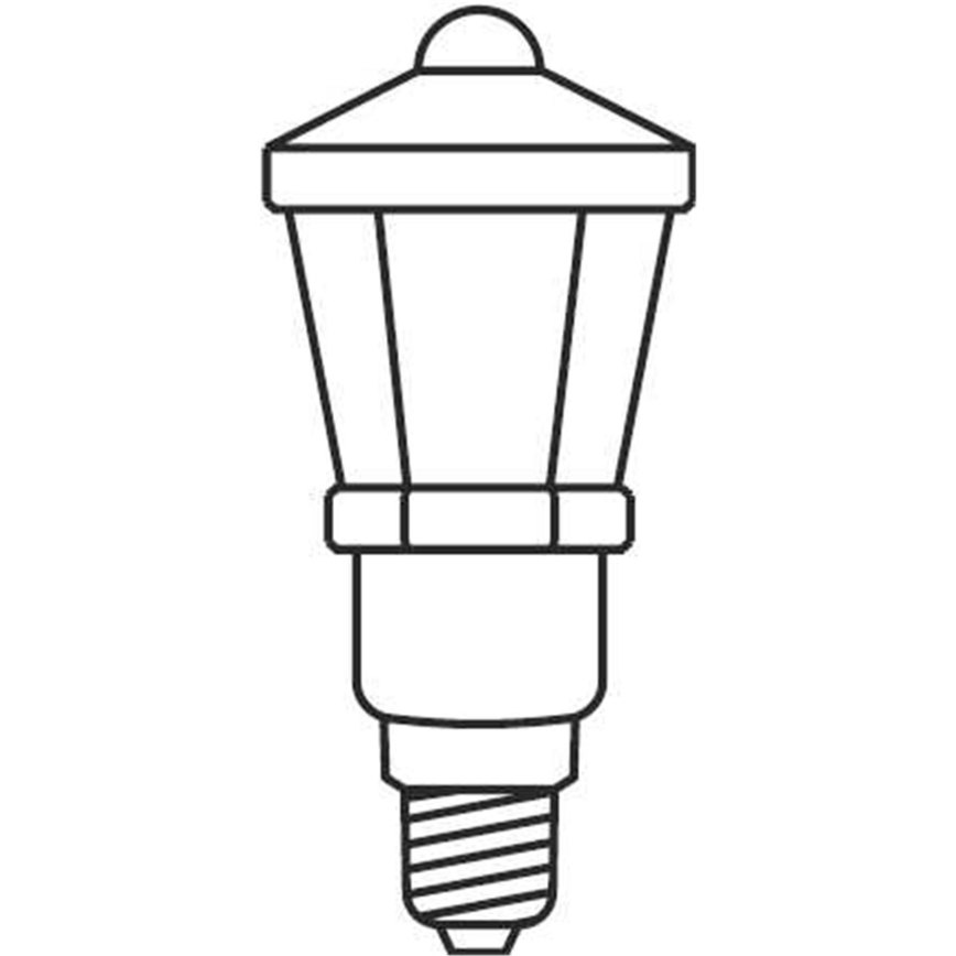 Božična veriga LANTERN 12xE10/10,7m topla bela Narejeno v Evropi
