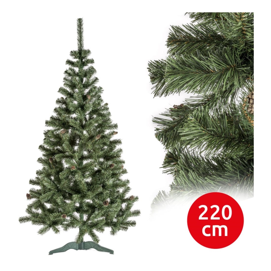 Božično drevo CONE 220 cm jelka