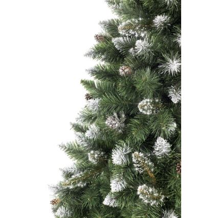 Božično drevo CRISTAL SILVER 220 cm bor