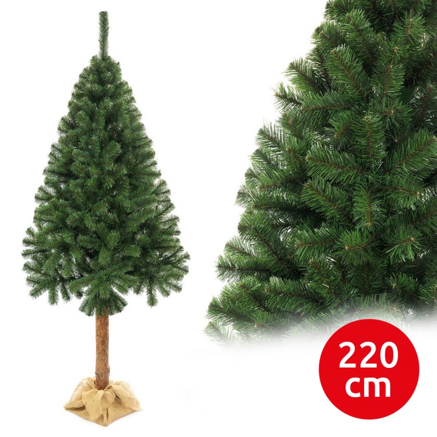 Božično drevo na stojalu 220 cm jelka