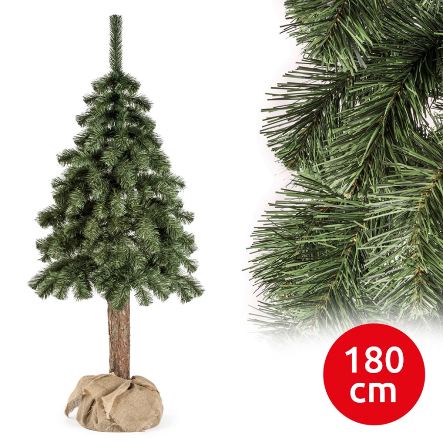Božično drevo na stojalu NATURAL 180 cm jelka