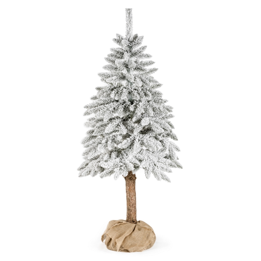 Božično drevo na stojalu NATURAL WITH SNOW 120 cm smreka