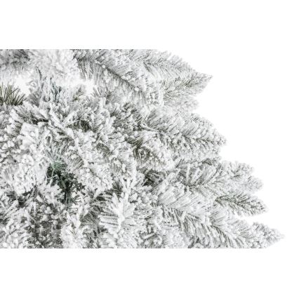Božično drevo na stojalu NATURAL WITH SNOW 120 cm smreka