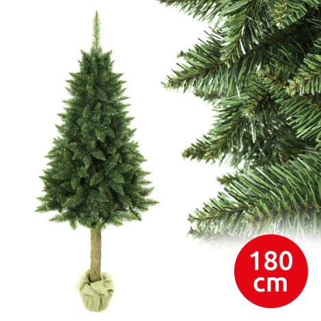 Božično drevo z deblom 180 cm jelka