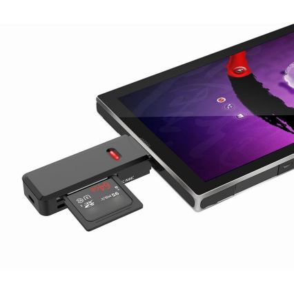 Bralnik kartic MicroSD SDXC MMC s konektorjem USB-C