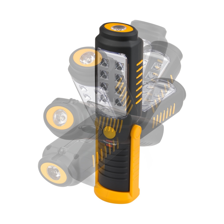 Brennenstuhl - LED Delovna svetilka LED/3xAA oranžna
