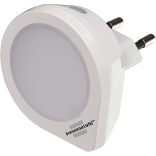 Brennenstuhl - LED Orientacijska svetilka v vtičnico s senzorjem LED/0,2W/230V