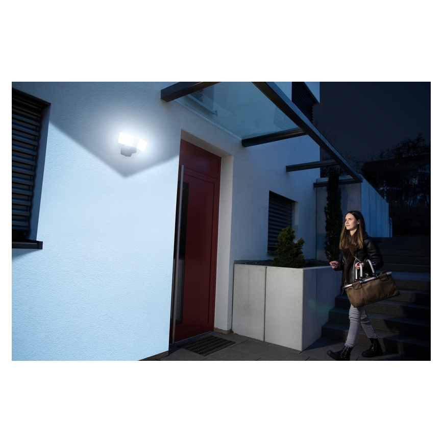 Brennenstuhl - LED Zatemnitveni reflektor DUO LED/29,2W/230V 3000-6500K IP54 Wi-Fi