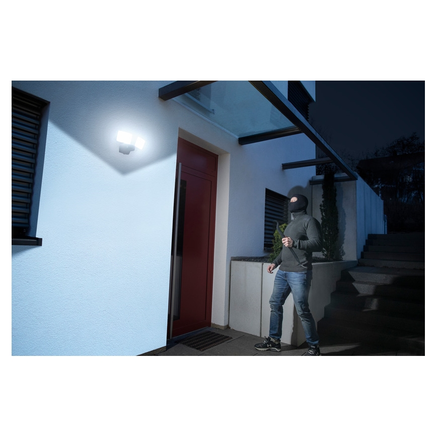Brennenstuhl - LED Zatemnitveni reflektor DUO LED/29,2W/230V 3000-6500K IP54 Wi-Fi