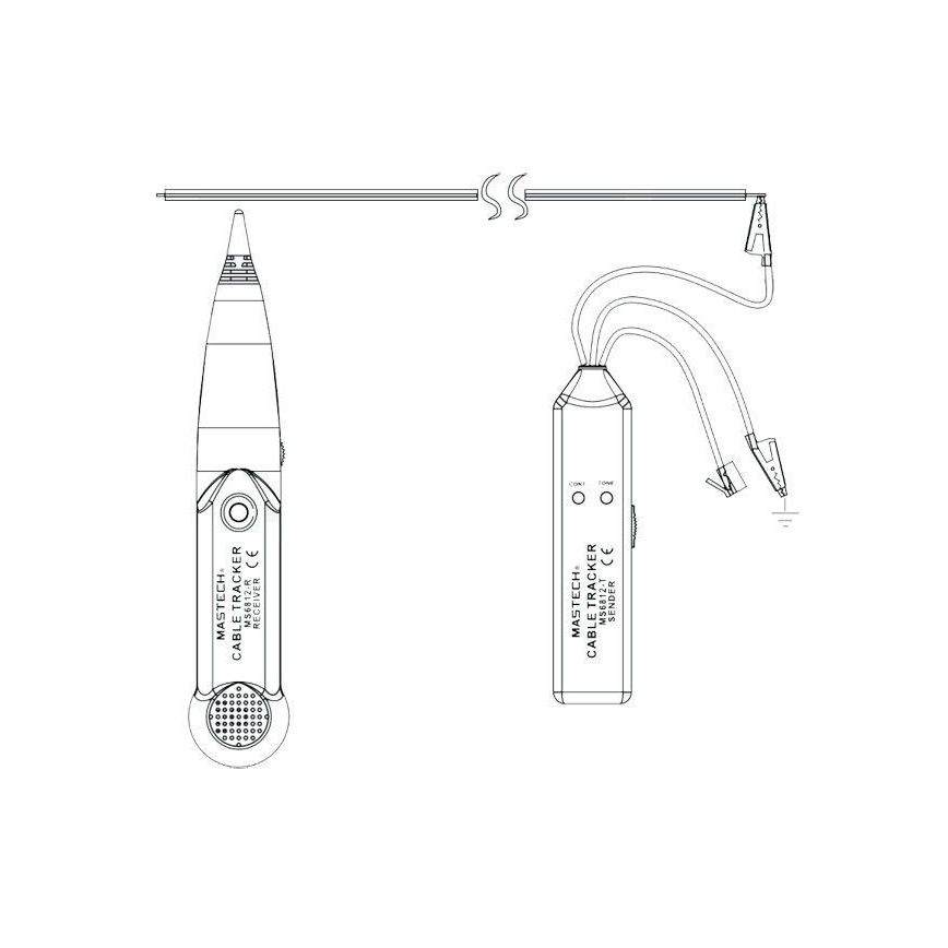 Brezkontaktni tester napetosti MS6812