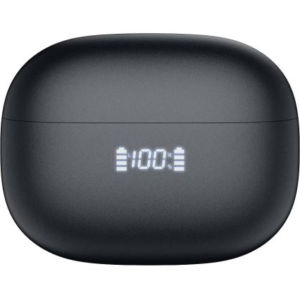 Brezžični earphones z ANC+ENC 300mAh črna