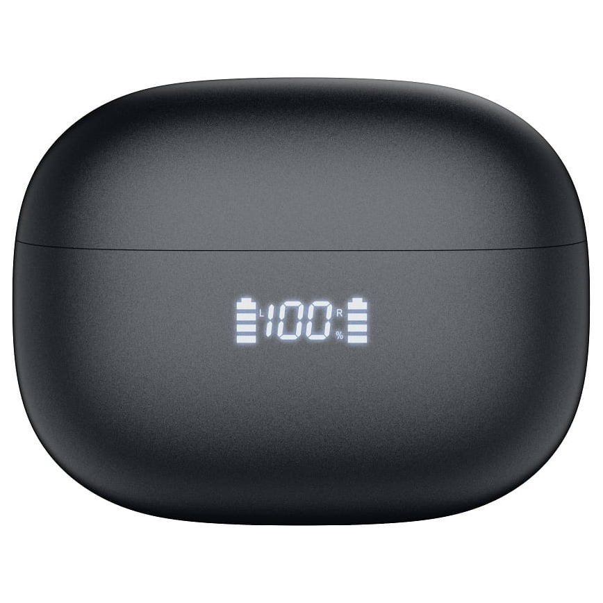 Brezžični earphones z ANC+ENC 300mAh črna