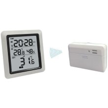 Brezžični termometer - higrometer 2xAA
