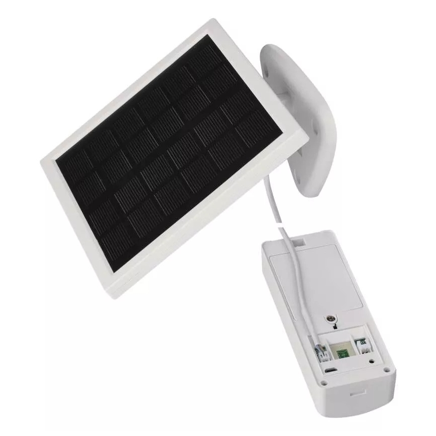 Brezžični video zvonec s solarnim panelom GoSmart 4400 mAh 3xAA IP44 Wi-Fi Tuya