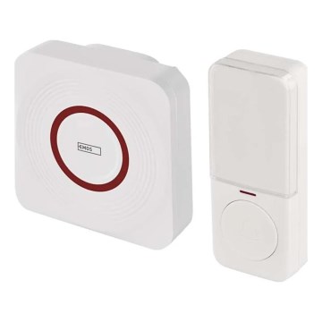 Brezžični zvonec za vtičnico GoSmart 230V + 1xCR2032, bela, Wi-Fi