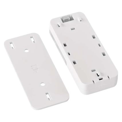 Brezžični zvonec za vtičnico GoSmart 230V + 1xCR2032, bela, Wi-Fi