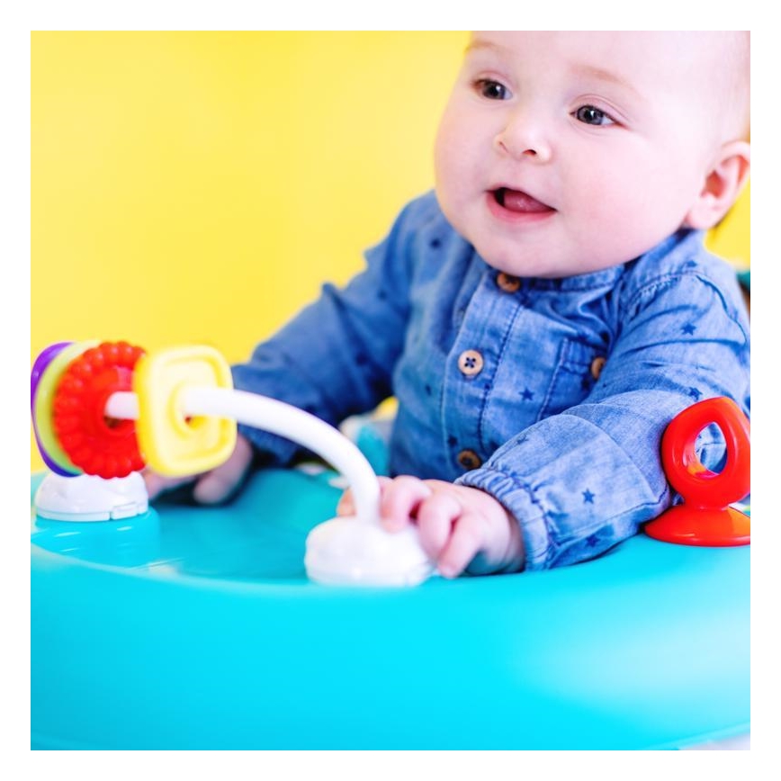 Bright Starts - Otroški sprehajalec GIGGLING SAFARI