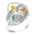 Bright Starts - Otroški vibrirajoči ležalnik z melodijo WHIMSICAL WILD 3xLR14
