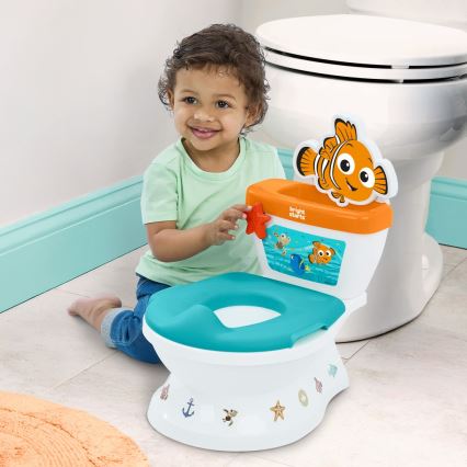 Bright Starts - Otroško stranišče z zvočnimi učinki MY SIZE Finding Nemo 2xAAA