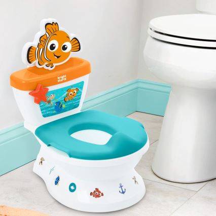 Bright Starts - Otroško stranišče z zvočnimi učinki MY SIZE Finding Nemo 2xAAA