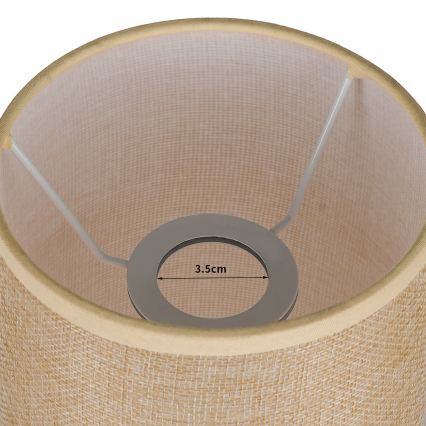 Brilagi - Abažur za namizno svetilko TABLON E27, premer 14 cm, bež