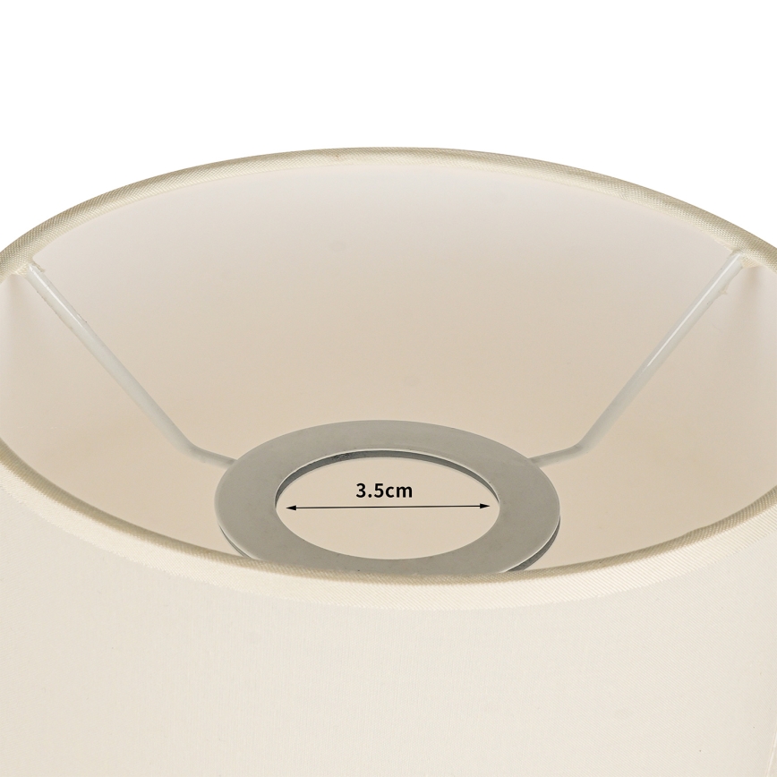 Brilagi - Abažur za namizno svetilko TABLON E27, premer 14 cm, krem