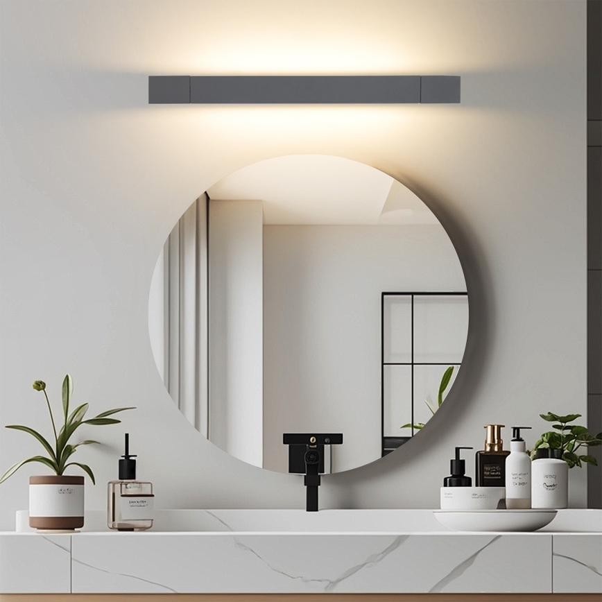 Brilagi - LED kopalniška osvetlitev za ogledalo AQUA LINE LED/12W/230V 45 cm IP44 antracit CRI 90